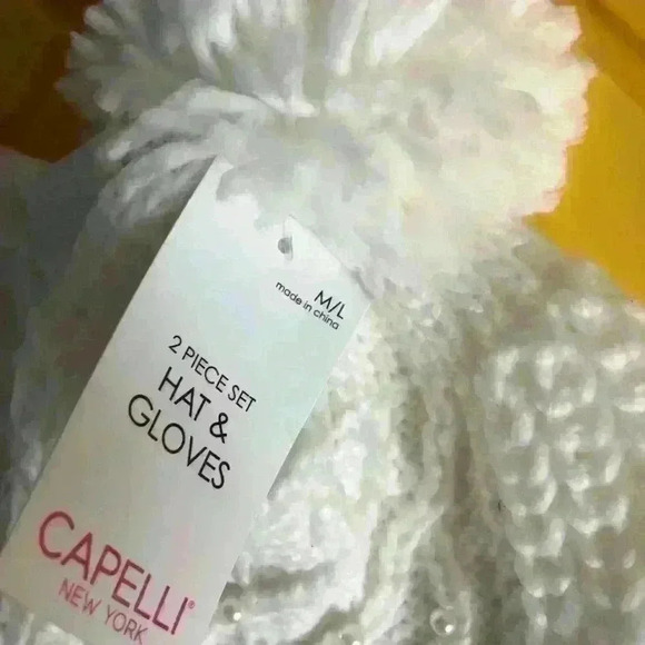 Capelli New York Pearl Beanie with Mittens girls - Picture 2 of 3